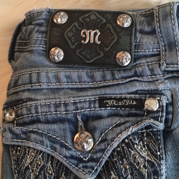 Miss me Sz 27 JP5616B Boot Jeans - Picture 7 of 7